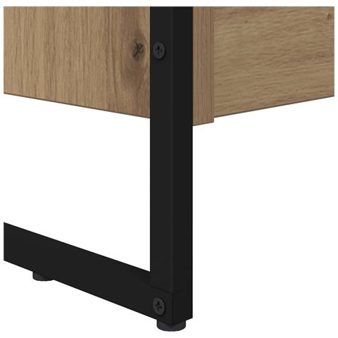 Armadio per Libri 2 pcs Rovere Artigianale 80 x 30 x 155 cm - Foto 9