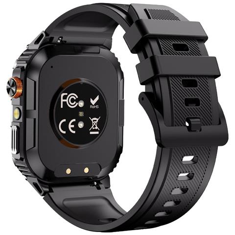 Smartwatch Multifunzione Con Monitoraggio Della Salute E Chiamate Bluetooth Black - Foto 1