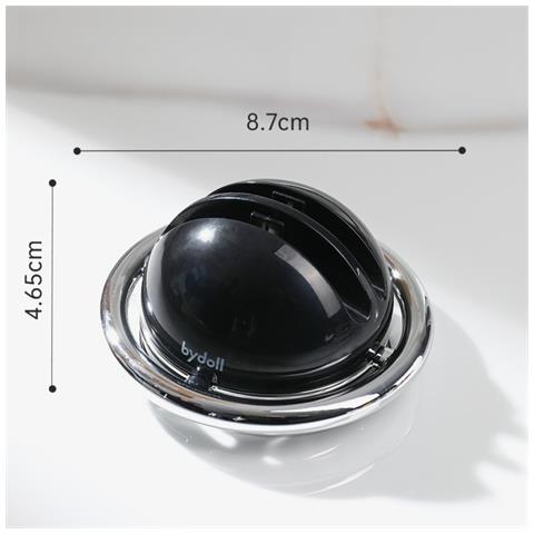 Affilacoltelli A Ventosa Rotondo - Utensile Da Affilatura A Doppia Faccia Per Cucina Black - Foto 3
