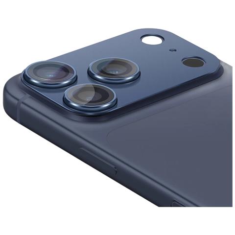 Protezione Obiettivo Fotocamera Per Iphone 17 Pro Pictureperfect Telaio In Alluminio, Blu - Foto 2