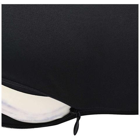 Cuscino per Schiena Nero 40 x 32 x 13 cm Schiuma Memory - Foto 9