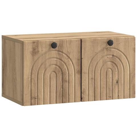 Mobile Porta TV da Muro Rovere Artigianale 59,5 x 31 x 30 cm - Foto 1