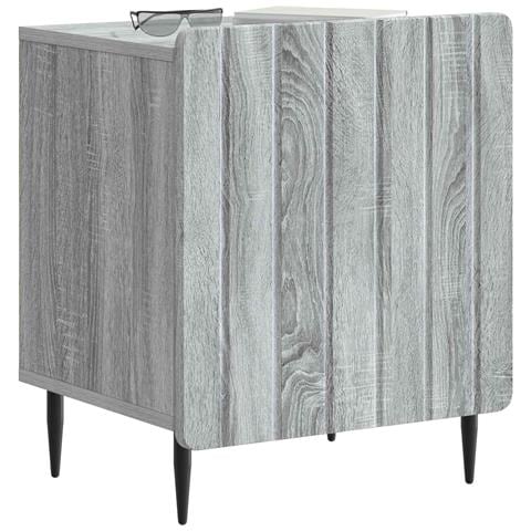 Armadio da Notte 2 pcs Grigio Sonoma 43 x 34,5 x 52 cm - Foto 2