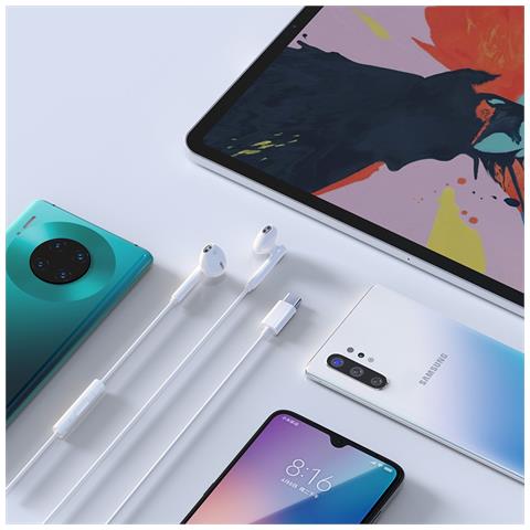 Auricolari Cablati per Samsung - Bianco - Foto 2