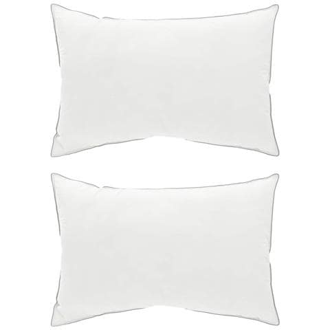 Cuscino 2 pz 70 x 90 cm Lana Australiana Bianco - Foto 1