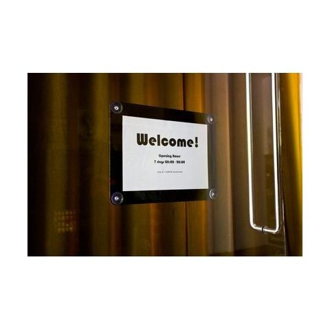 display informativo a ventose x f. to a4 nero - Foto 1