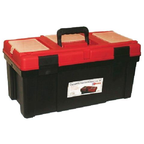 Cassetta portautensili per attrezzi e minuterie in plastica antiurto - Foto 1