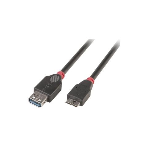 Cavo Usb 3.0 Micro-b / A Otg. 0.5m - Foto 2