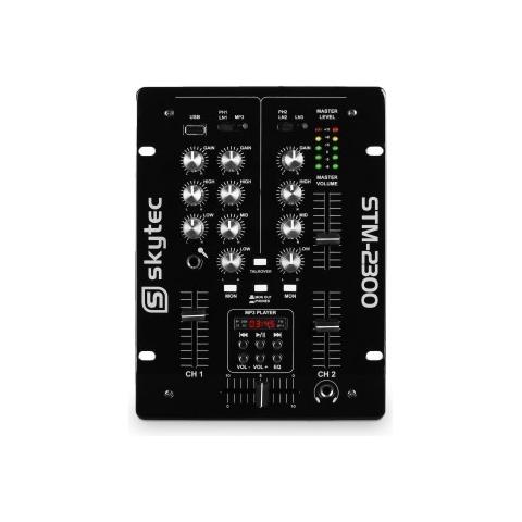 Mixer 2 Canali MP3-USB-SD Professionale per DJ art. 172740 - Foto 2