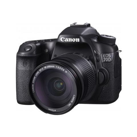 Eos 70d + Canon Ef-s 18-200mm F / 3.5-5.6 Is + Borsa Fotografica Professionale + Flash - Foto 2