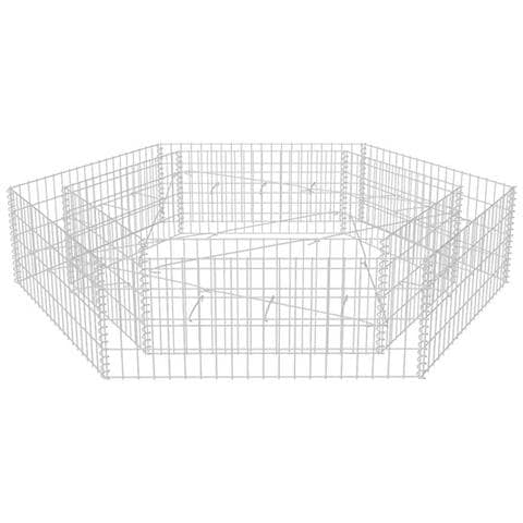 Gabbione Fioriera Esagonale 200x173x40 Cm - Foto 1