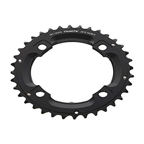 Corona Mtb 36t 104mm Alu Black - Foto 3