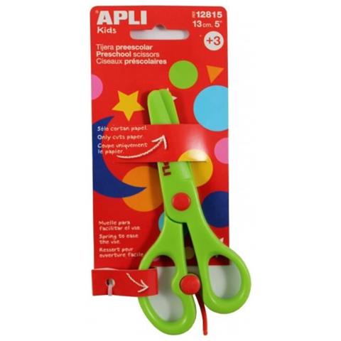 Forbice Prescolare Appli - Verde - Lama In Plastica 13 Cm - Foto 1