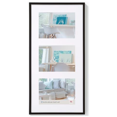Cornice per Foto New Lifestyle 3x15x20 cm Nera - Foto 1