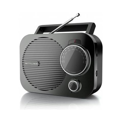 M-050 R Radio Portatile, Ingresso Aux, Nero - Foto 1