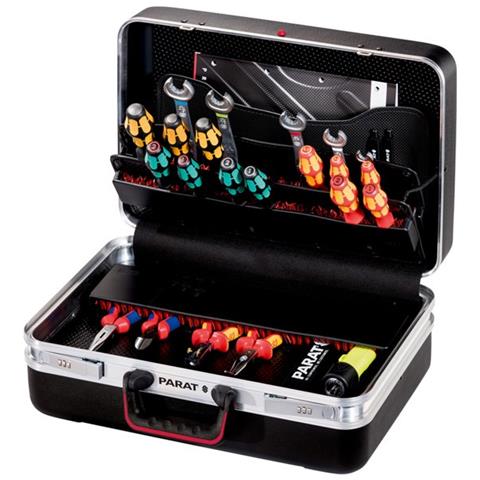 581050171 cassetta per attrezzi Nero Alluminio, Plastica - Foto 1