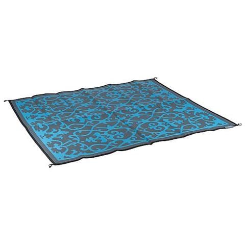 Bo-Leisure 4271031 tappeto Esterno Rettangolo Cotone Blu, Grigio - Foto 1