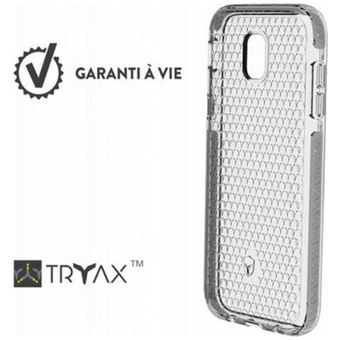 Cover Rinforzata Per Samsung Galaxy J3 2017 Life, Argento - Foto 2