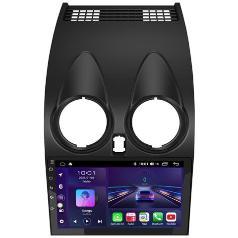 Autoradio Android Per Qashqai J10 (2g+32gb) 2006-2013 Con Carplay Android Auto Mirrorlink Bluetooth Fm Rds Comandi Al Volante Wifi Gps Navigatore - Foto 1