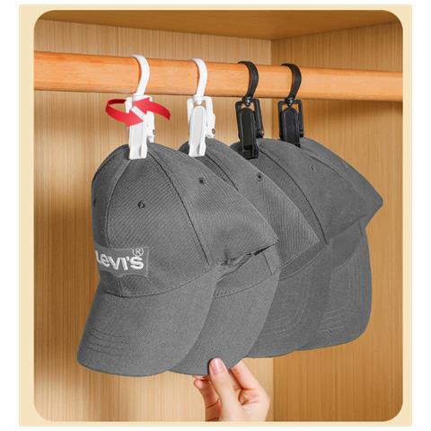 Confezione Da 5 Clip Di Stoccaggio Rotanti Multifunzionali White - Foto 2