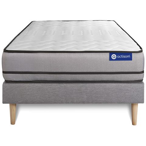 Kit Rete E Materasso Matrimoniale Actilatex Night 80x190cm - Spessore : 20cm - Lattice E Memory Foam- Molto Rigido - Foto 1