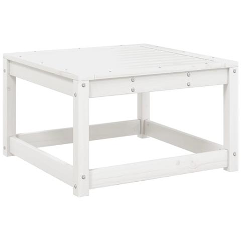 Lusso Casadino -  Set Divani Da Giardino 3 Pz Bianco In Legno Massello Di Pino - Foto 2