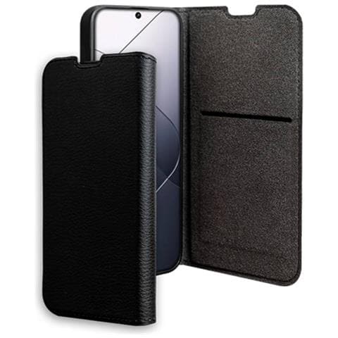 Custodia Per Redmi Note 14 4g Con Funzione Stand E Portacarte, Nero - Foto 2
