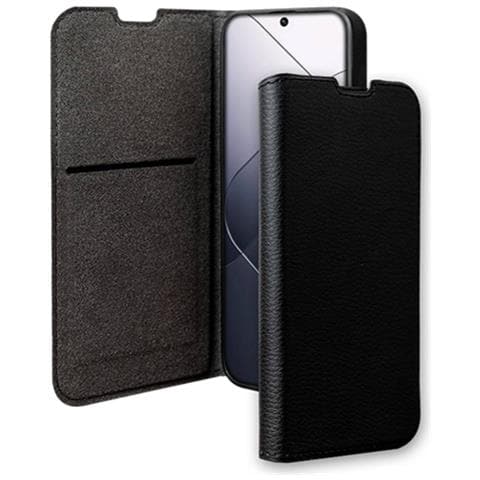 Custodia Per Redmi Note 14 4g Con Funzione Stand E Portacarte, Nero - Foto 1