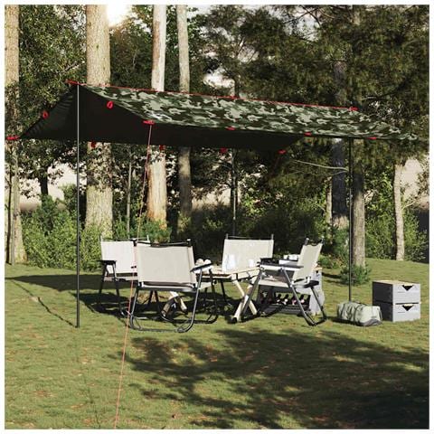 Telone da Campeggio Mimetica 506x306 cm Impermeabile - Foto 2