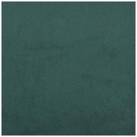Set di Divani 3 pz con Cuscini Verde Scuro in Velluto - Foto 9