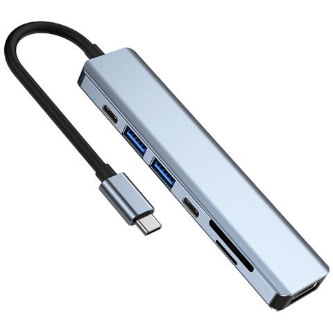 Hub Usb-c 7-in-1: Espandi La Tua Connettività Con Facilità - Foto 2
