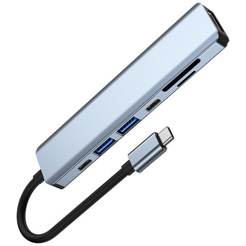 Hub Usb-c 7-in-1: Espandi La Tua Connettività Con Facilità - Foto 4