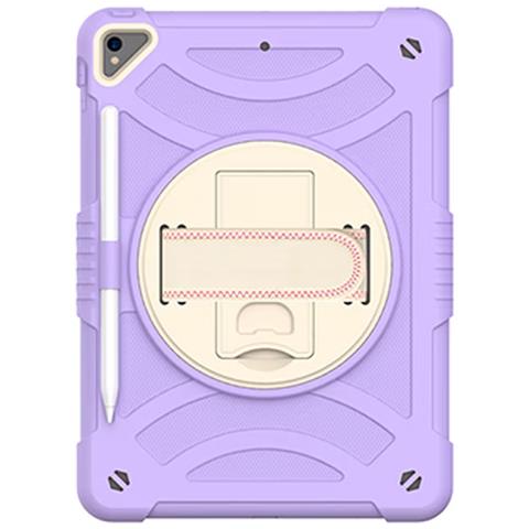 Custodia Per Ipad 9/8/7 10.2"" Con Supporto E Tracolla Viola - Foto 1
