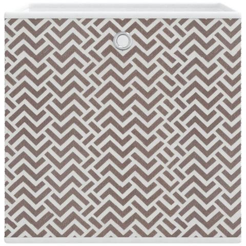 Scatole Portaoggetti 10 pz 32x32x32 cm Tessuto non Tessuto - Foto 9