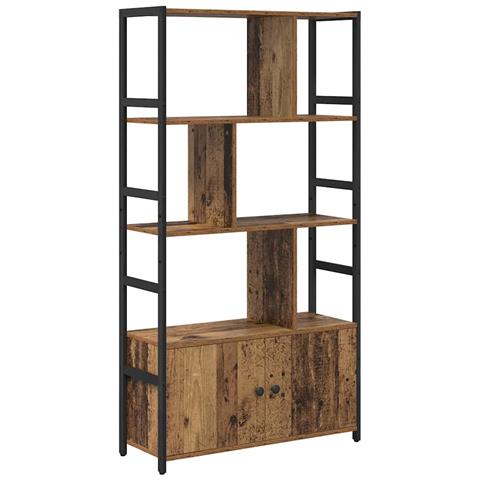 Libreria Legno vecchio 80 x 30 x 155.5 cm Legno multistrato - Foto 1