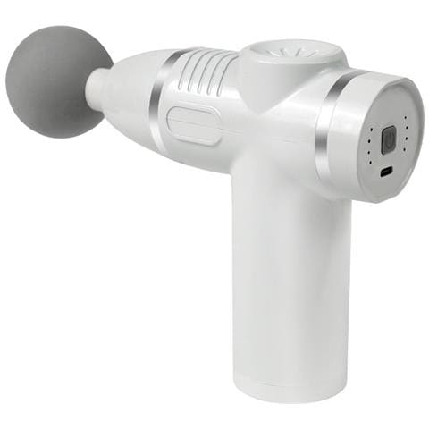 Mini Pistola A Fascia A 32 Velocità: Massaggiatore Muscolare Lcd Ricaricabile Per Percussioni Dei Tessuti Profondi White - Foto 3