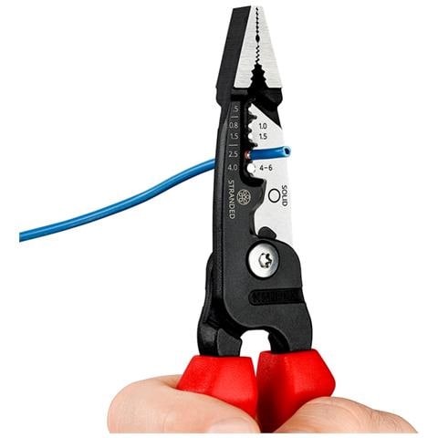 13 72 200 ME pinza spellacavi Nero, Blu, Rosso, Acciaio inox - Foto 2