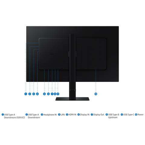 Monitor 27" IPS Flat LS27D602USUXXE Quad HD Tempo di risposta 5 ms - Foto 18