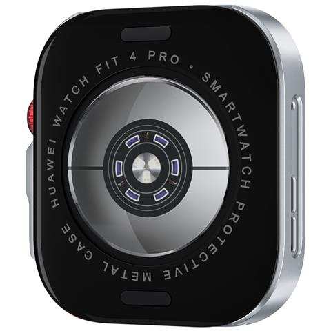 Custodia Protettiva In Metallo Compatibile Con Huawei Fit 4 Pro - Lega Di Zinco E Semi-telaio In Pc Silver - Foto 2