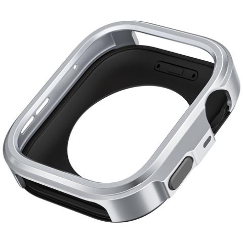 Custodia Protettiva In Metallo Compatibile Con Huawei Fit 4 Pro - Lega Di Zinco E Semi-telaio In Pc Silver - Foto 1
