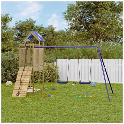 Set da Gioco da Esterno in Legno di Pino Impregnato - Foto 2