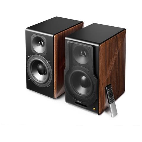 S3000MKII Diffusori da scaffalatura attivi Bluetooth 2.0, 256W RMS, Hi-Res, tweeter planari, DSP - Foto 5