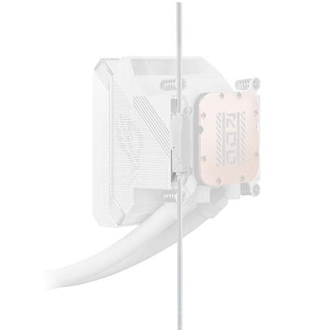 ROG Strix LC IV 360 ARGB LCD White Edition Processore Kit di raffreddamento a liquido 12 cm Bianco - Foto 2