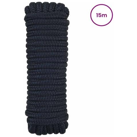 Corda da Barca 15 m 1.4 Blu Reale Poliestere - Foto 2