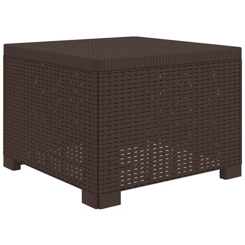 Divano da Giardino a 1 Posto con Cuscino Aspetto Rattan PP - Foto 2