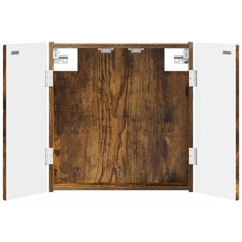 Armadio per Dartboard ALKMAAR Rovere Fumo 52,5 x 10,5 x 53,5 cm - Foto 1