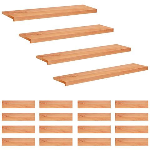 Tappeti per scale 20 pz 120 x 25 x 2 cm Vernice - Foto 1