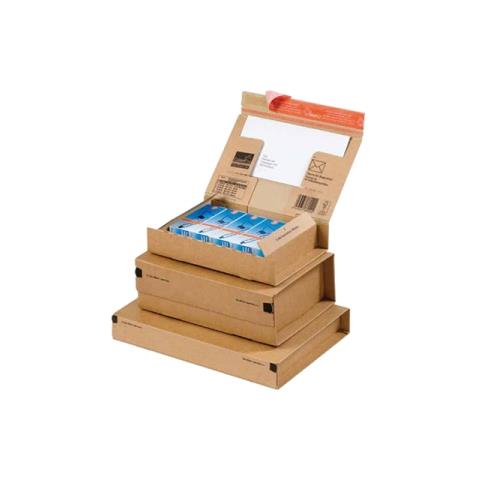 Scatola Automontante Marrone Cartone 23 x 16.5 x 9 cm CP06702 - Foto 1