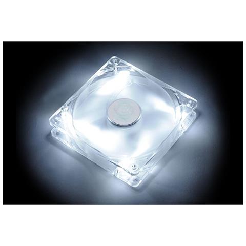 1025 Ventola, 9 Pale, 1200rpm, sleeve bearing, 4x Illuminazione a LED Bianca - Foto 7