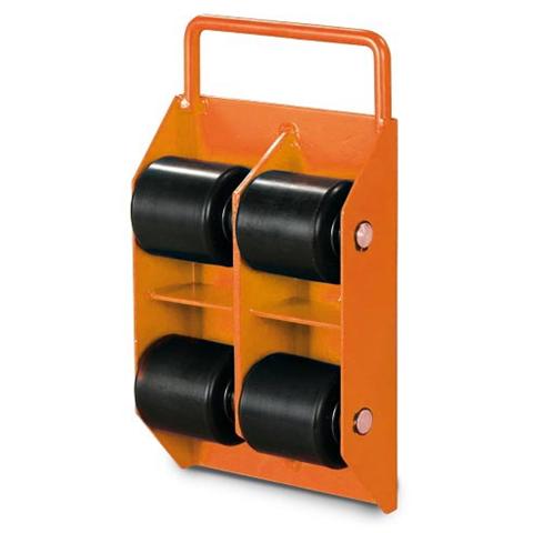 Pattini A Rulli Modello TR 3 - Portata 3 T - Con 4 Rulli - Foto 2